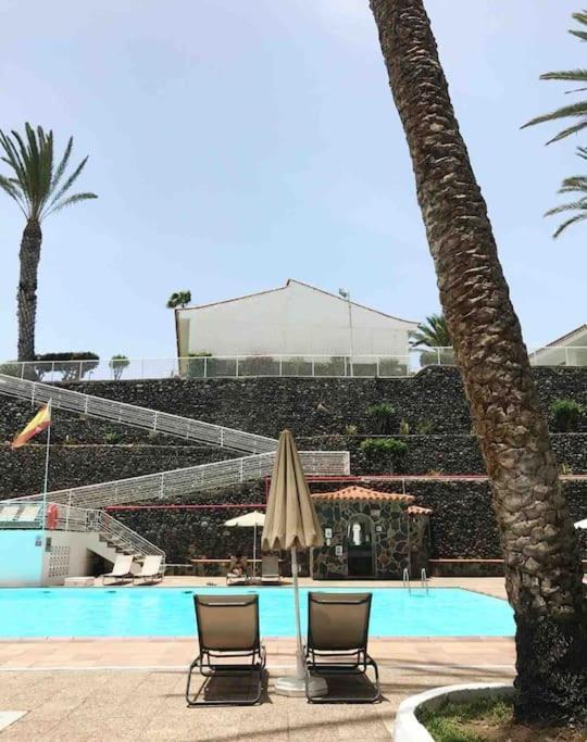 Bungalow - Piscina Climatizada - Playa Del Ingles Maspalomas  Ngoại thất bức ảnh