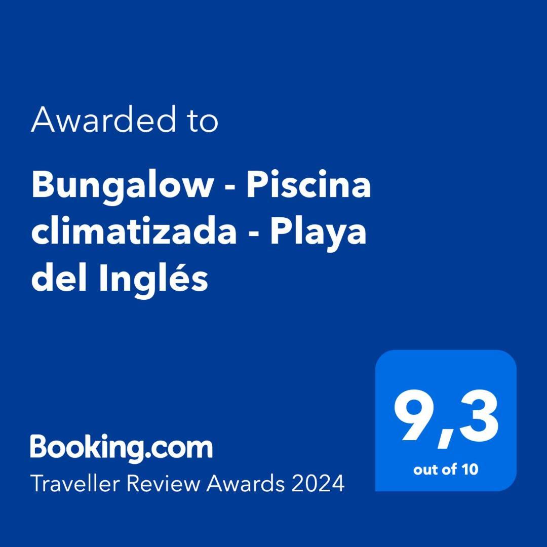 Bungalow - Piscina Climatizada - Playa Del Ingles Maspalomas  Ngoại thất bức ảnh